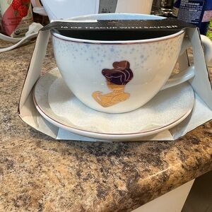 Disney Cinderella Blue and White Teacup Set